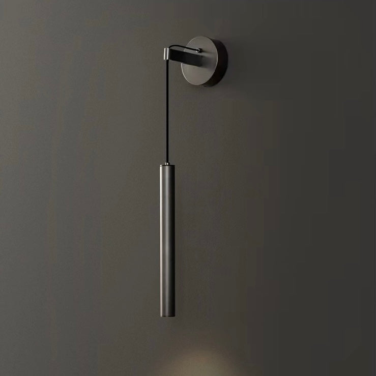 Mode Wall Lamp Modern Linear Gold Black Metal Living Room Bedroom