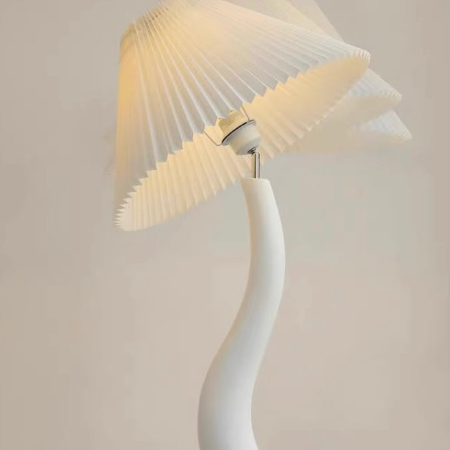 Mode Floor Lamp Handmade Wood-Shade Walnut Living Room Bedroom