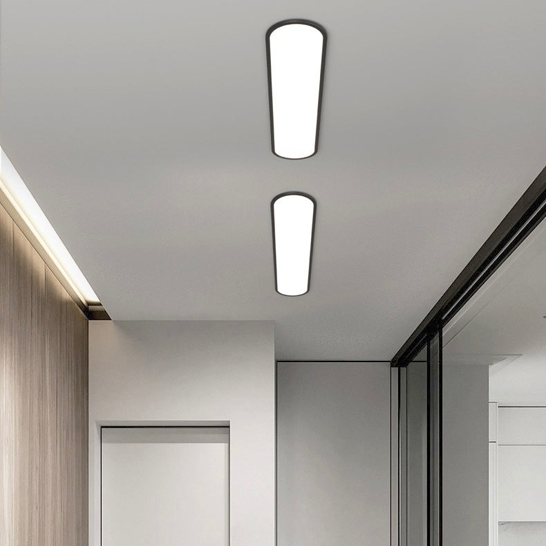 Elys Wall Lamp Modern Round Simple Metal Acrylic Indoor Bathroom