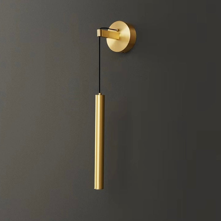 Mode Wall Lamp Modern Linear Gold Black Metal Living Room Bedroom