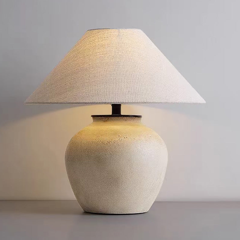Zephyra Table Lamp Vintage Wabi-Sabi Indoor Ceramic Bedroom