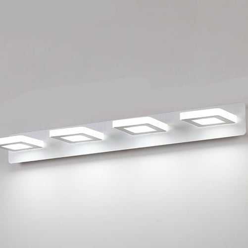 Elys Wall Lamp Modern 2 Shape Round Square Acrylic Bathroom