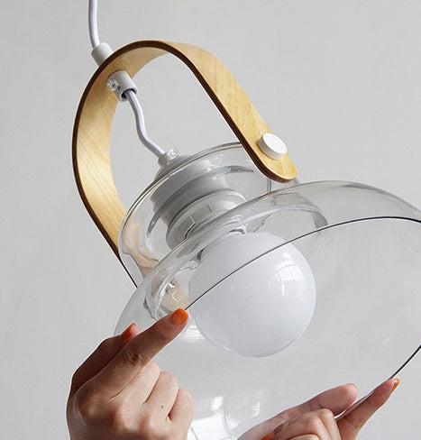 Nexa Pendant Light Vintage 3 Style Transparent Glass Living Room Bedroom