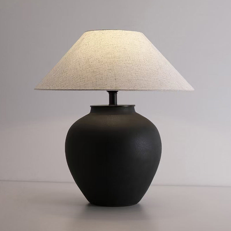 Zephyra Table Lamp Vintage Wabi-Sabi Indoor Ceramic Bedroom
