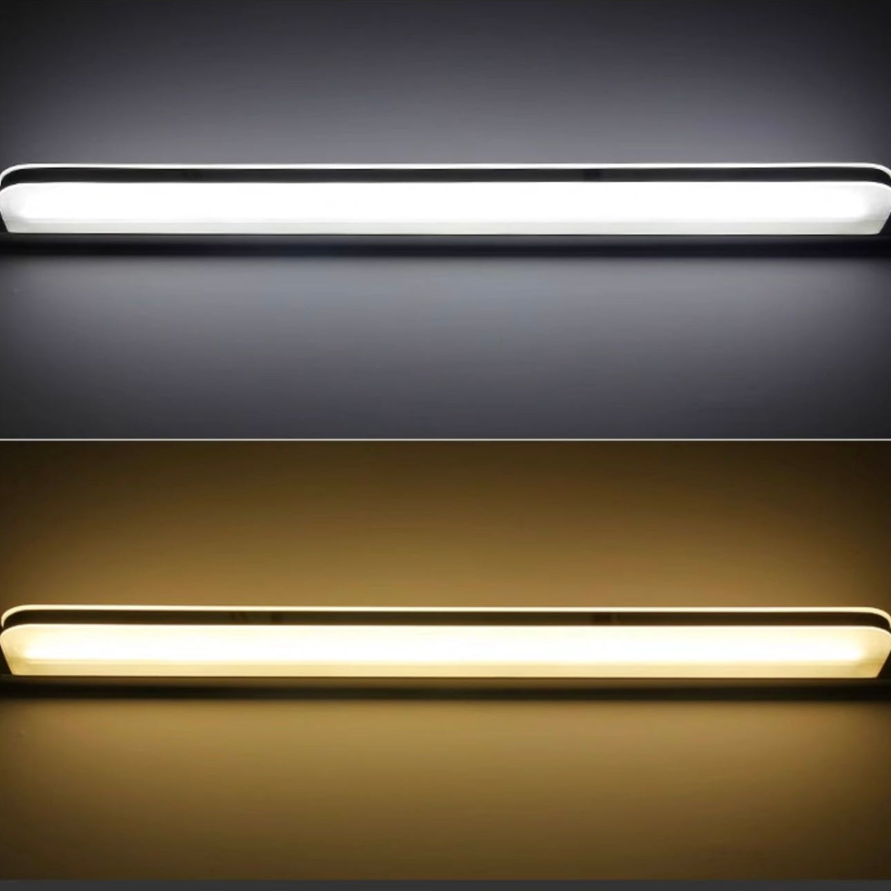 Elys Wall Lamp Classic Linear Chrome Indoor Acrylic Metal Bathroom