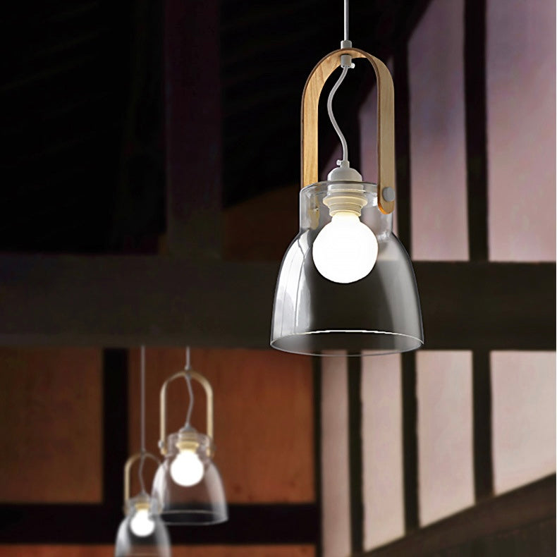 Nexa Pendant Light Vintage 3 Style Transparent Glass Living Room Bedroom