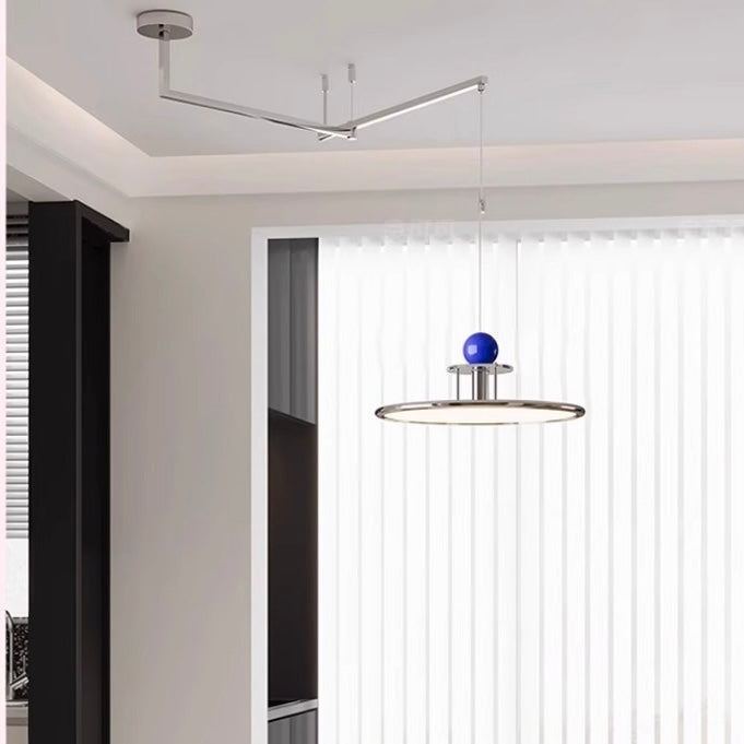 Zephyra Pendant Light Rocker Modern Designer Metal Living Room