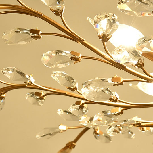 Aura Chandelier Vintage Elegant Crystal Bedroom Living Room