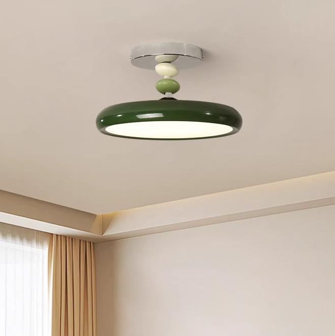 Yono Pendant Light Retro Cream Bauhaus Modern Metal Bedroom