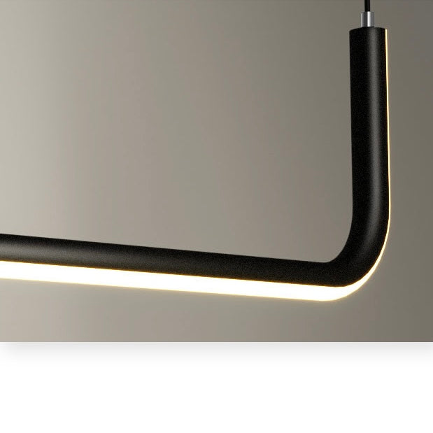 Elys Pendant Light Modern Linear Classic Metal Living Room Bedroom