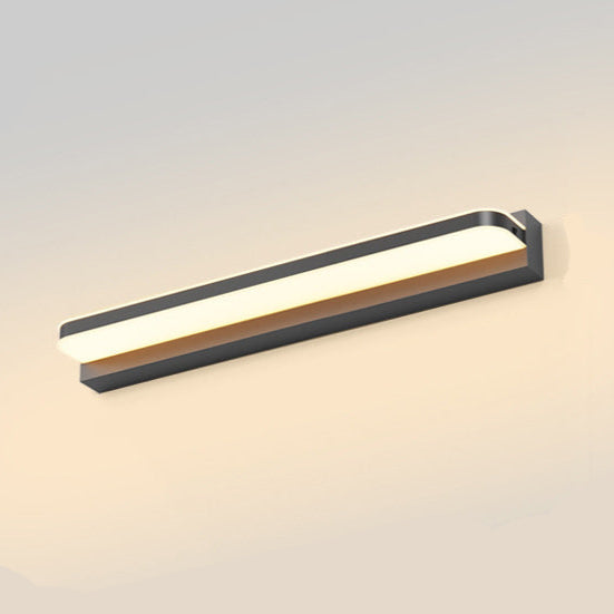 Elys Wall Lamp Classic Linear Chrome Indoor Acrylic Metal Bathroom