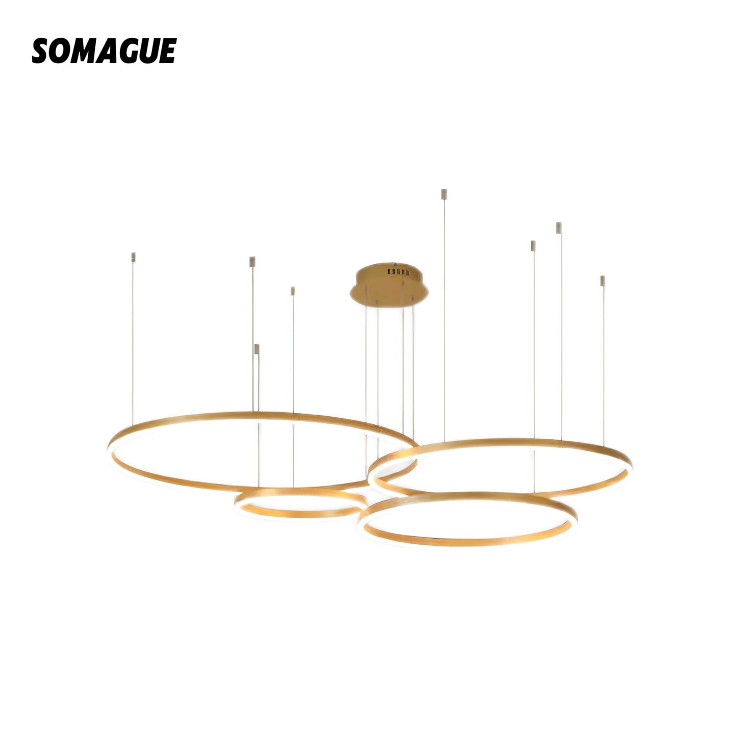 Nexa Lámpara Colgante Moderno Tir-Circle Metal Salón Sala