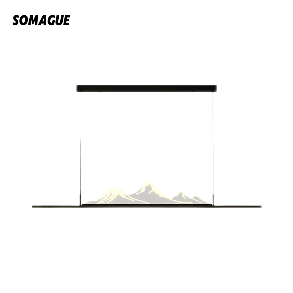 Elys Pendant Light Louise Designer Mountain Shape LED Living Room