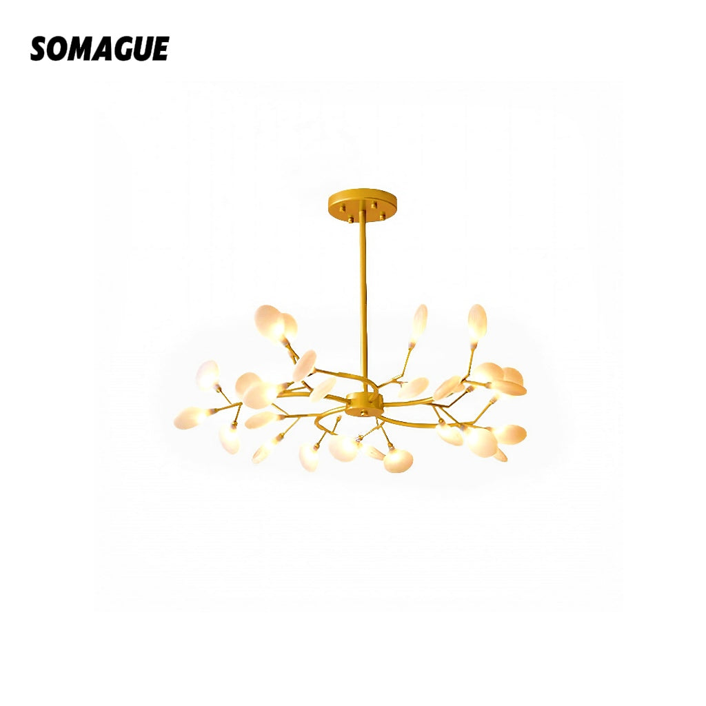 Aura Chandelier Single Firefly Branch Art Deco Living Room Bedroom