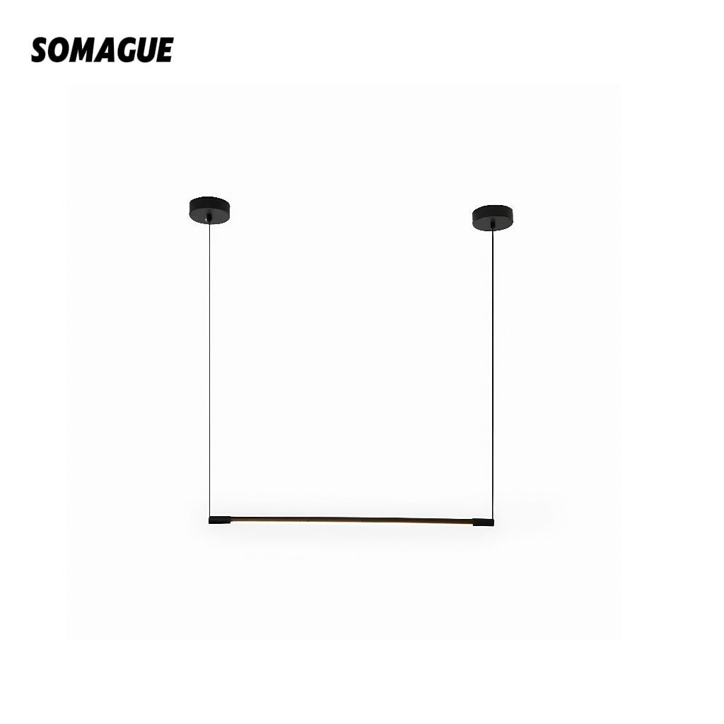 Elys Pendant Light Minimalist Linear Living Room Dining Room