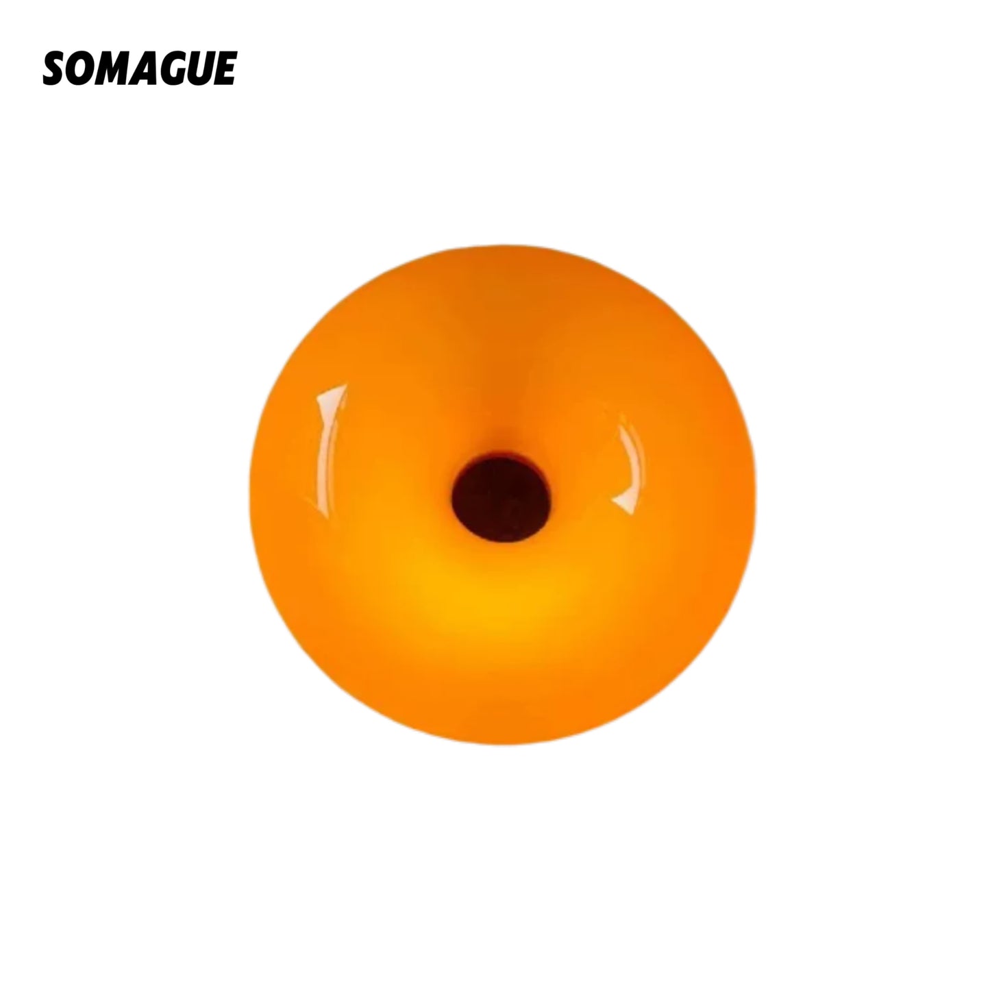 Halo Table Lamp Doughnut Modern Round Glass Living Room