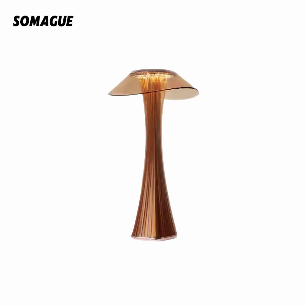 Mode Table Lamp Modern with Mushroom Acrylic Living Room
