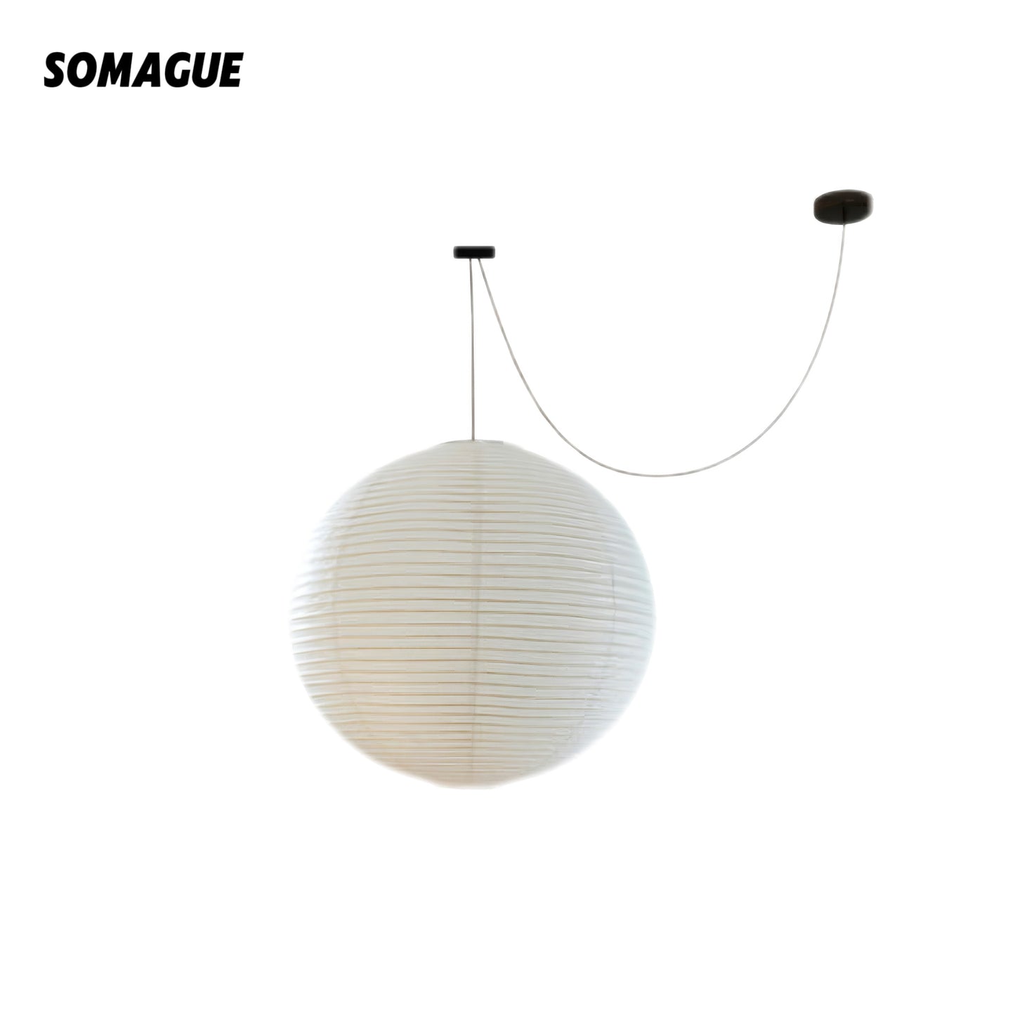 Nexa Lámpara Colgante LED Wabi-Sabi Paper Globe Salón Dormitorio