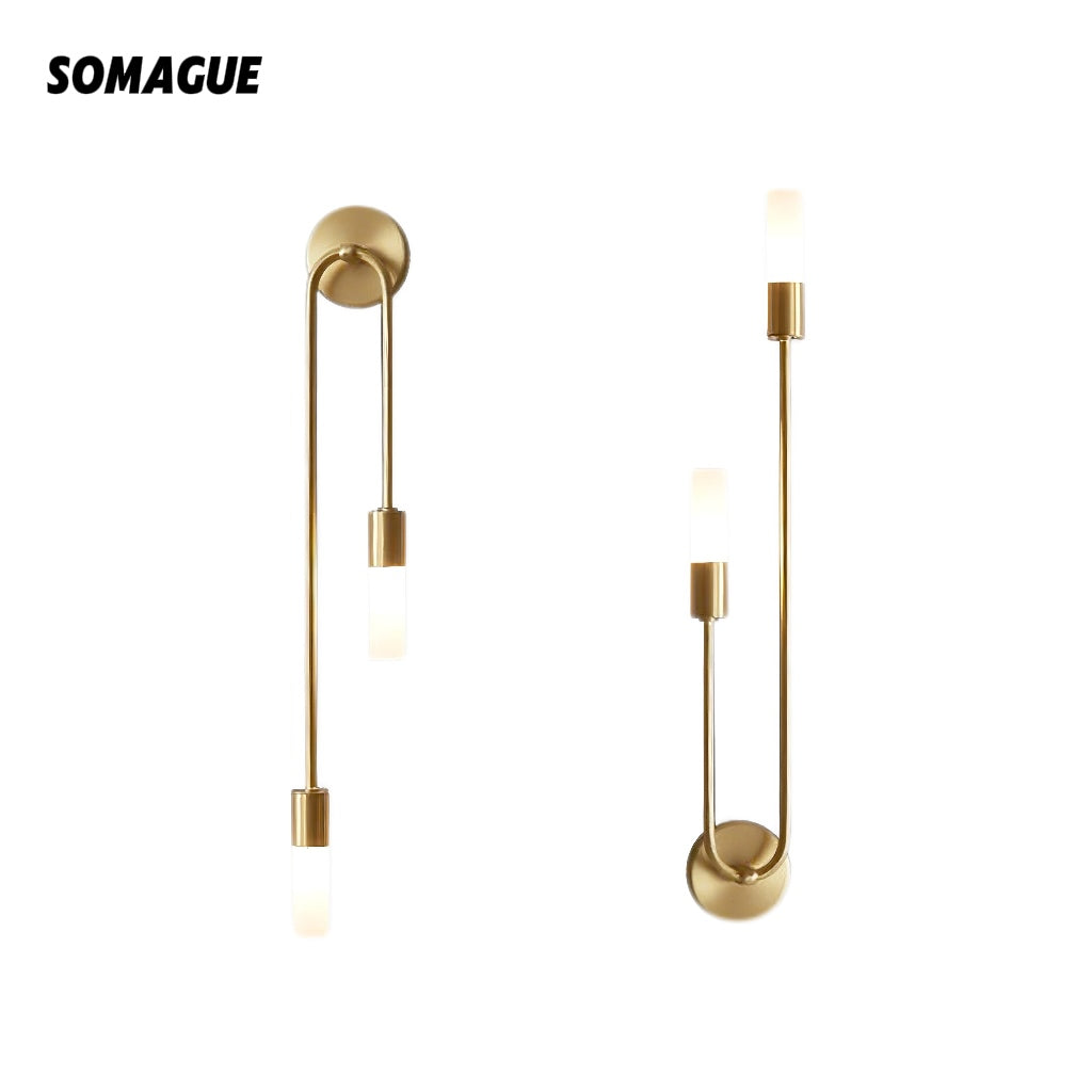 Nexa Lámpara de Pared Moderna Mesita Noche Metal Dormitorio