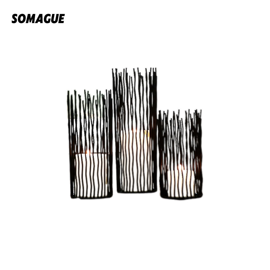 Yono Table Lamp Geometric Metal Living Room Dining Room