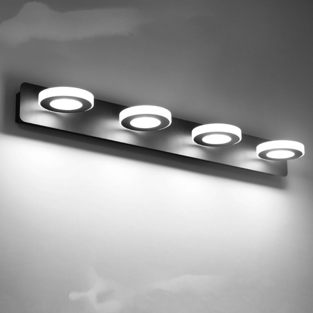 Elys Wall Lamp Modern 2 Shape Round Square Acrylic Bathroom