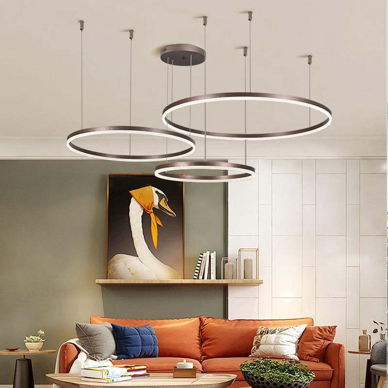 Nexa Lámpara Colgante Moderno Tir-Circle Metal Salón Sala