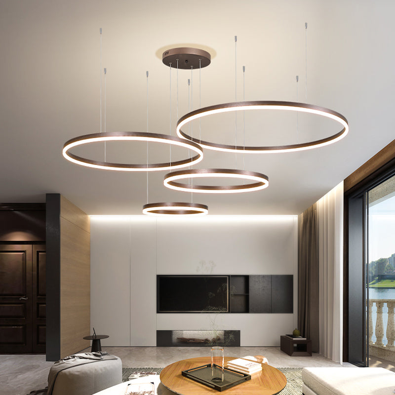 Nexa Lámpara Colgante Moderno Tir-Circle Metal Salón Sala