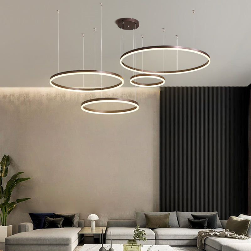 Nexa Lámpara Colgante Moderno Tir-Circle Metal Salón Sala