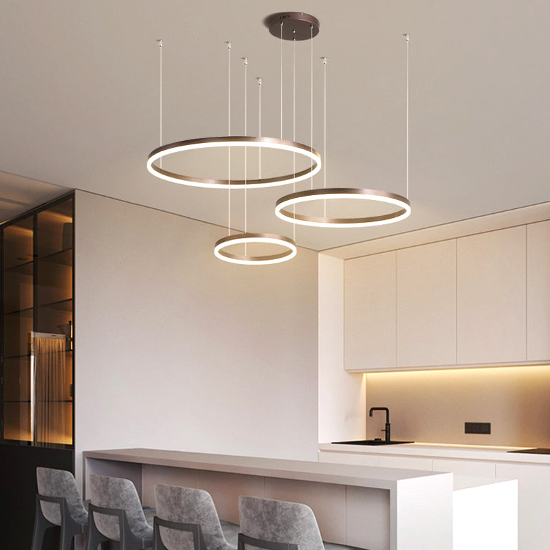 Nexa Lámpara Colgante Moderno Tir-Circle Metal Salón Sala