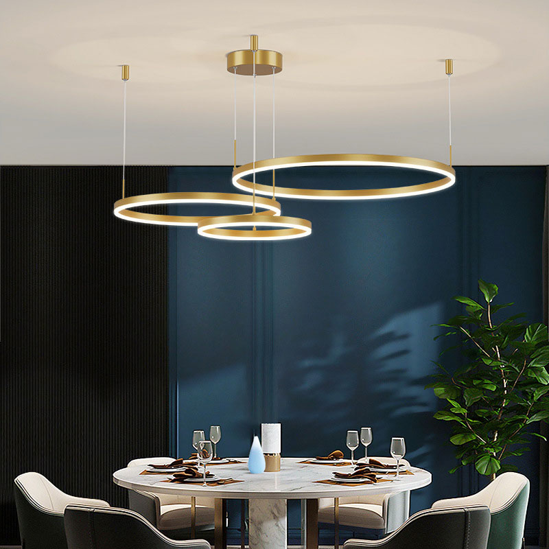 Nexa Lámpara Colgante Moderno Tir-Circle Metal Salón Sala