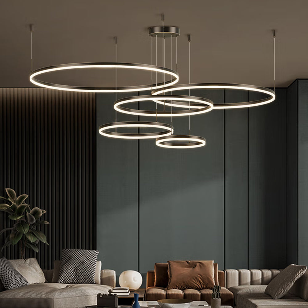 Nexa Lámpara Colgante Moderno Tir-Circle Metal Salón Sala