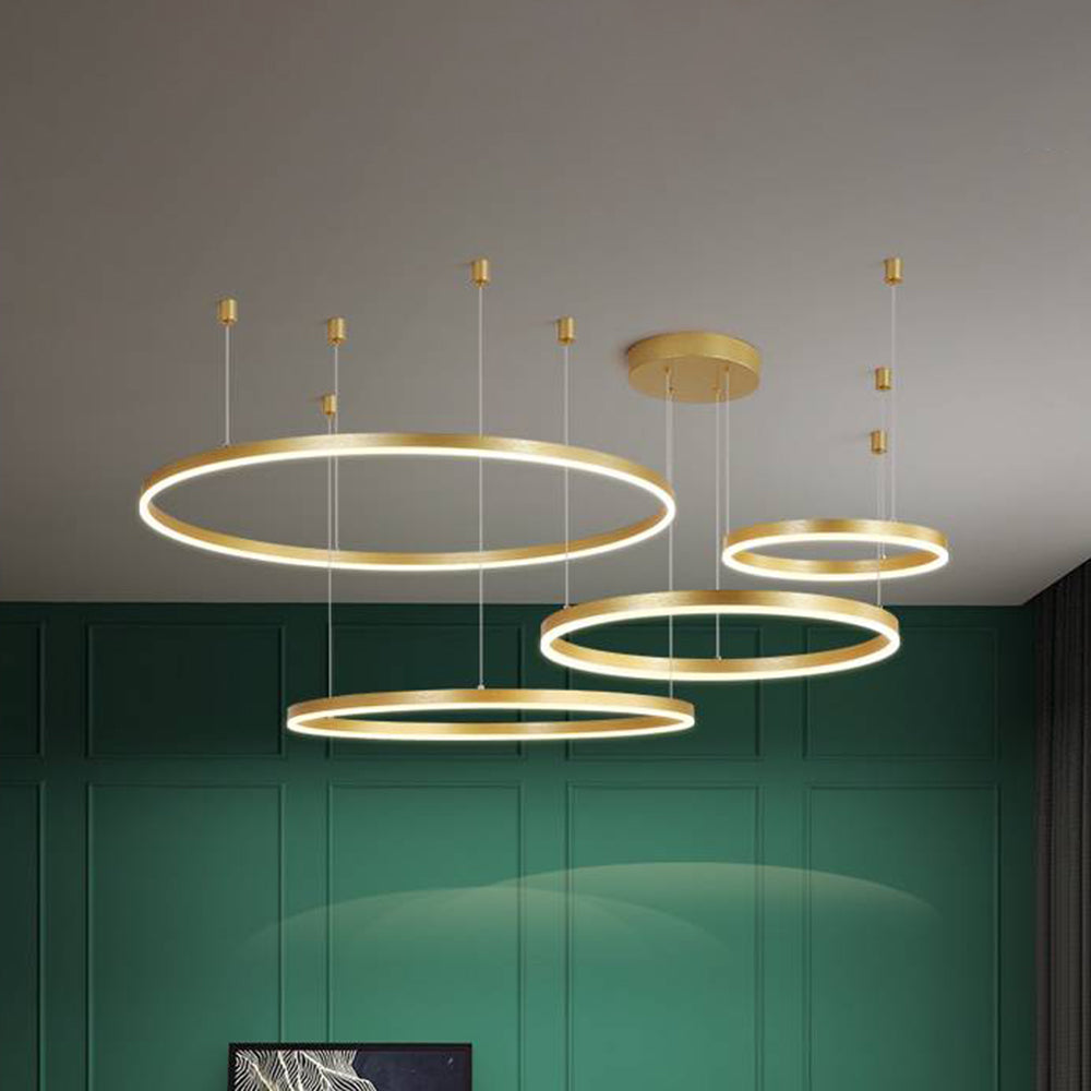 Nexa Lámpara Colgante Moderno Tir-Circle Metal Salón Sala