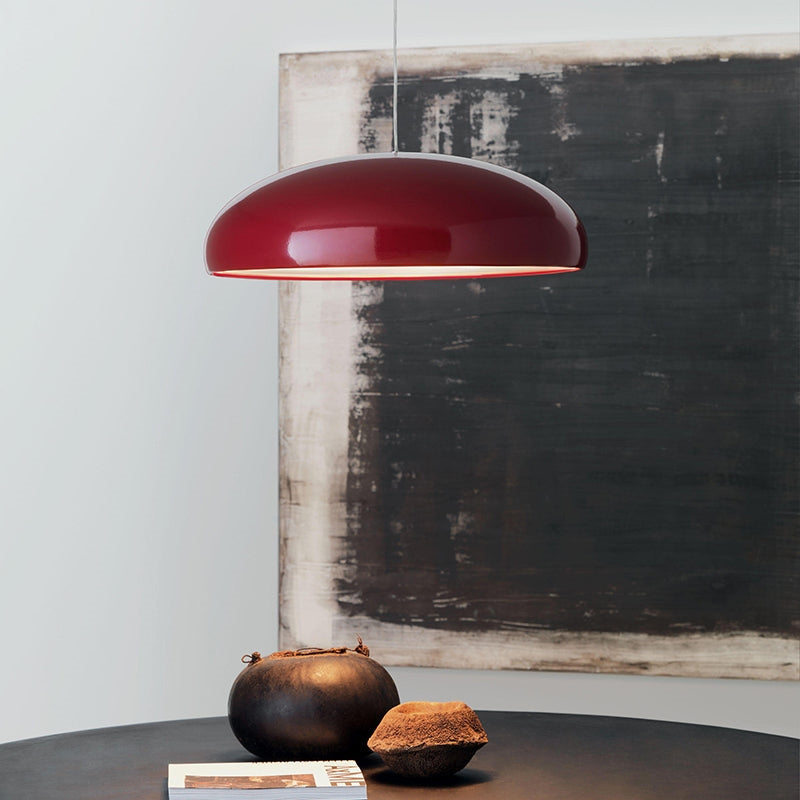 Halo Pendant Light Elegant Modern Artistic Metal Acrylic Dining Room