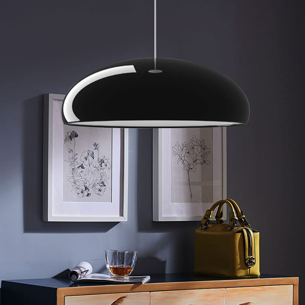 Halo Pendant Light Elegant Modern Artistic Metal Acrylic Dining Room