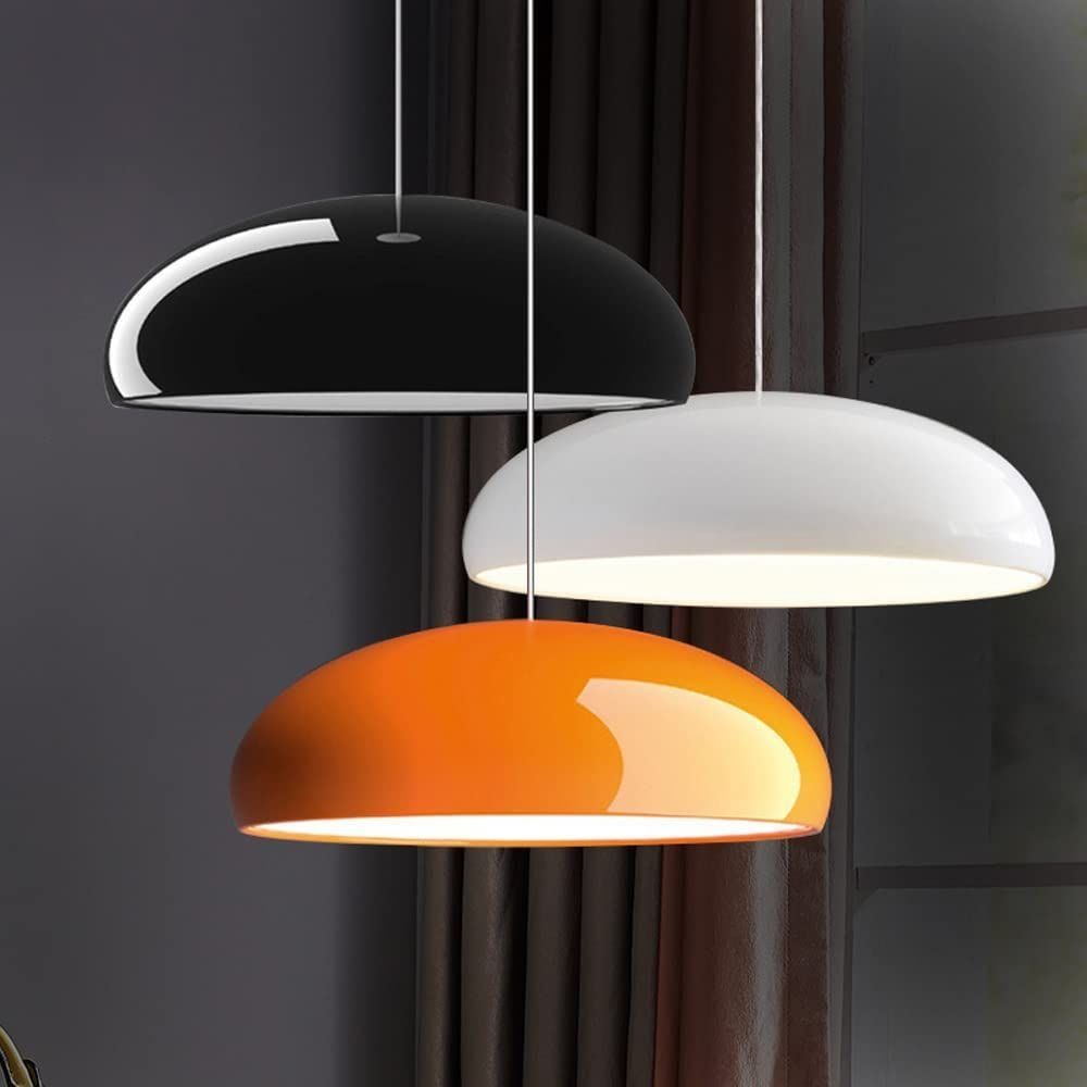Halo Pendant Light Elegant Modern Artistic Metal Acrylic Dining Room
