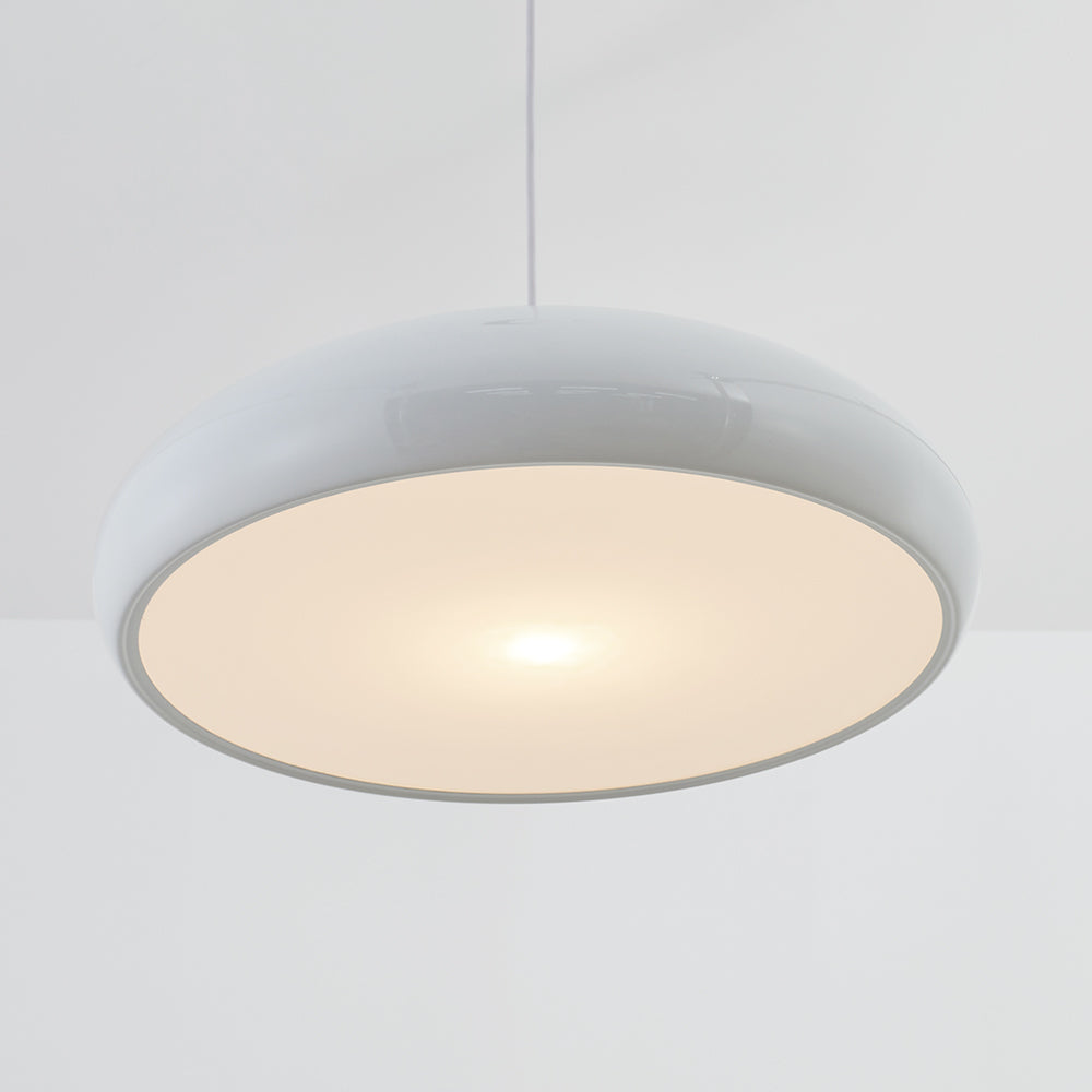 Halo Pendant Light Elegant Modern Artistic Metal Acrylic Dining Room