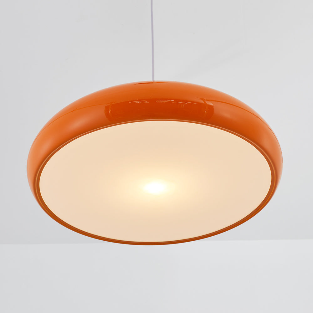 Halo Pendant Light Elegant Modern Artistic Metal Acrylic Dining Room