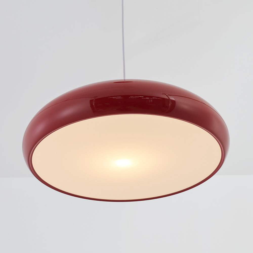 Halo Pendant Light Elegant Modern Artistic Metal Acrylic Dining Room