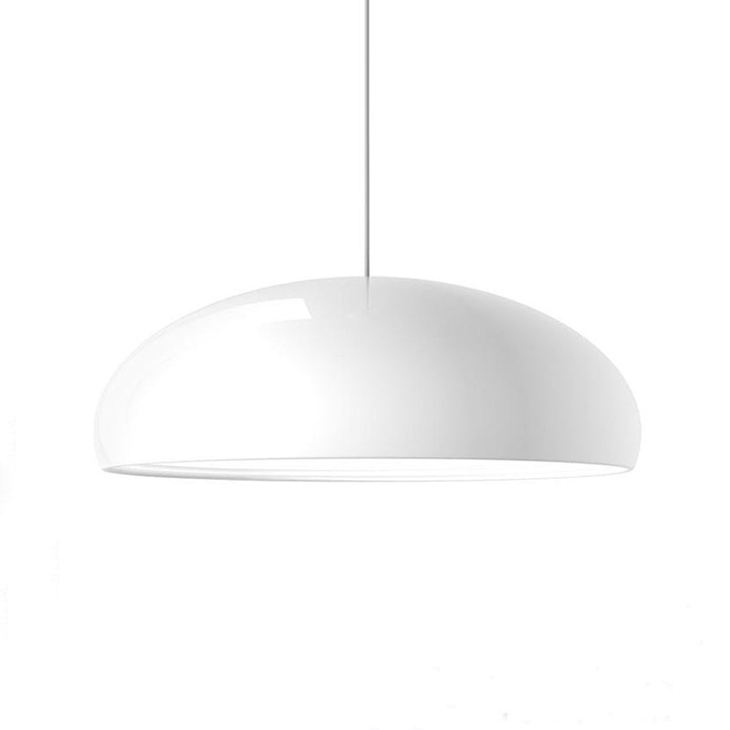 Halo Pendant Light Elegant Modern Artistic Metal Acrylic Dining Room
