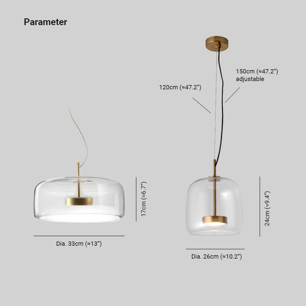 Nexa Mordeno Lámpara Colgante de Cristal Salón Dormitorio