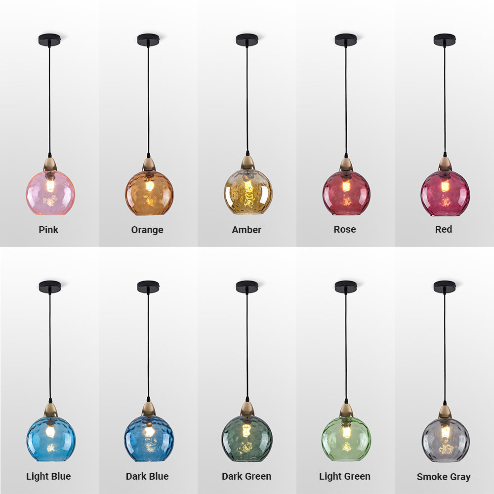 Halo Pendant Light Water Ripple Living Room Dining Room Glass