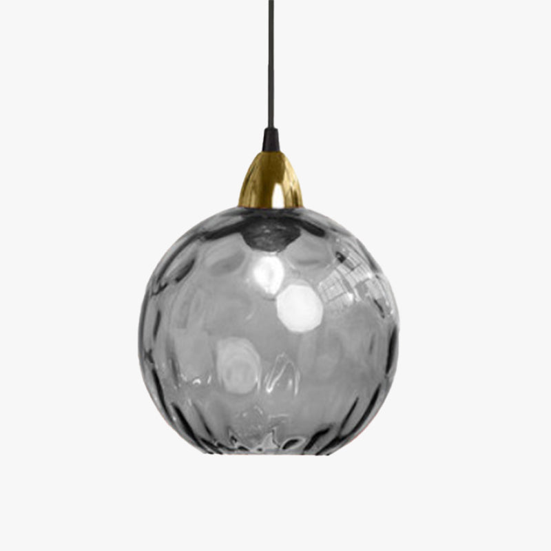 Halo Pendant Light Water Ripple Living Room Dining Room Glass