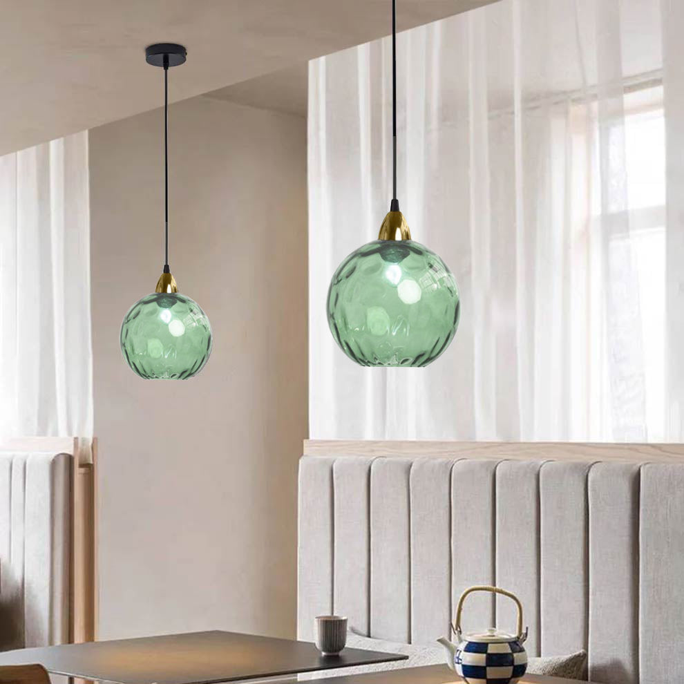 Halo Pendant Light Water Ripple Living Room Dining Room Glass