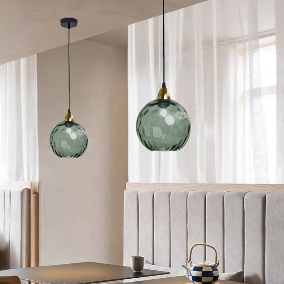 Halo Pendant Light Water Ripple Living Room Dining Room Glass