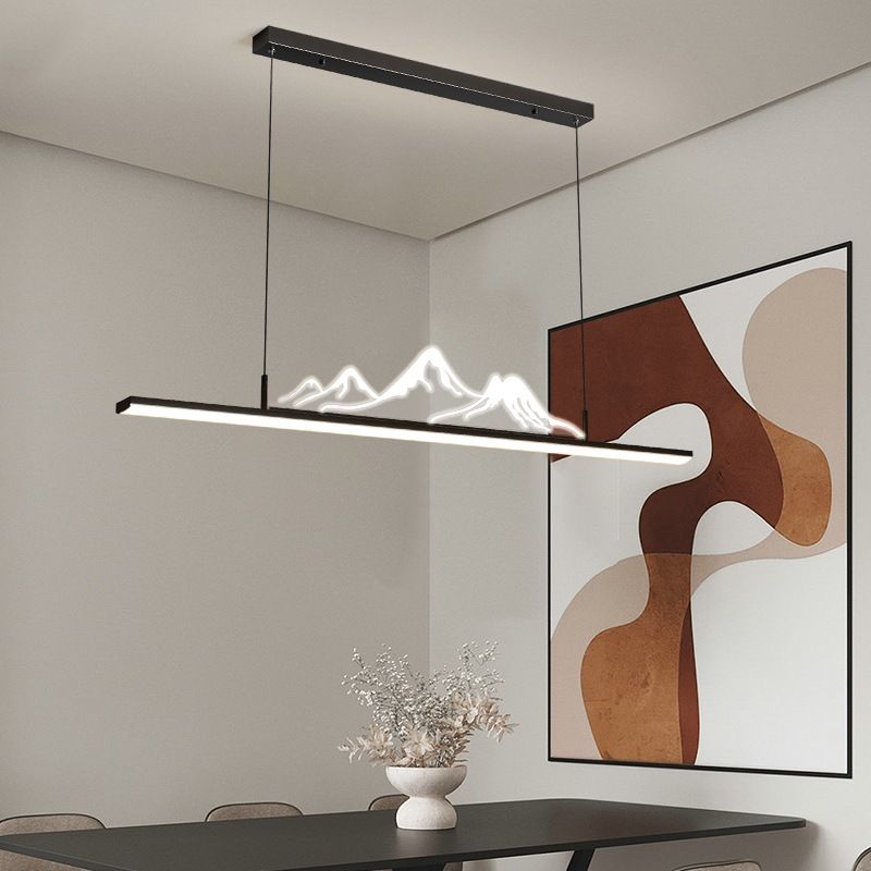 Elys Pendant Light Louise Designer Mountain Shape LED Living Room