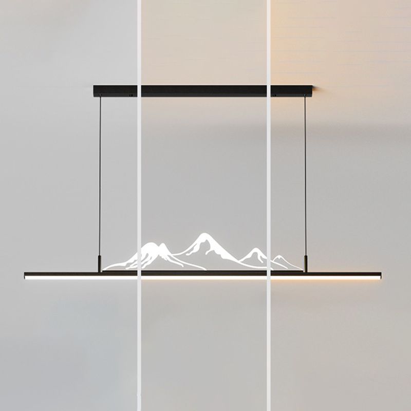 Elys Pendant Light Louise Designer Mountain Shape LED Living Room