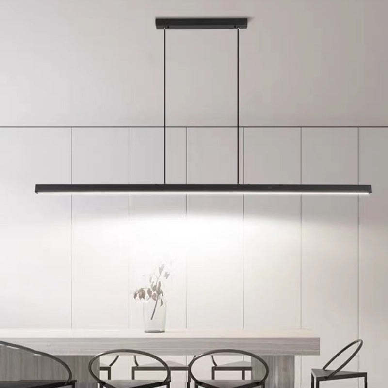 Elys LED Pendant Light Metal Linear Modern Dining Room Bedroom