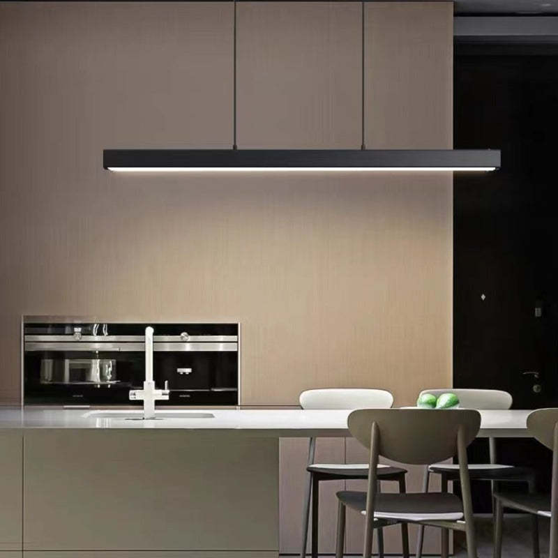 Elys LED Pendant Light Metal Linear Modern Dining Room Bedroom