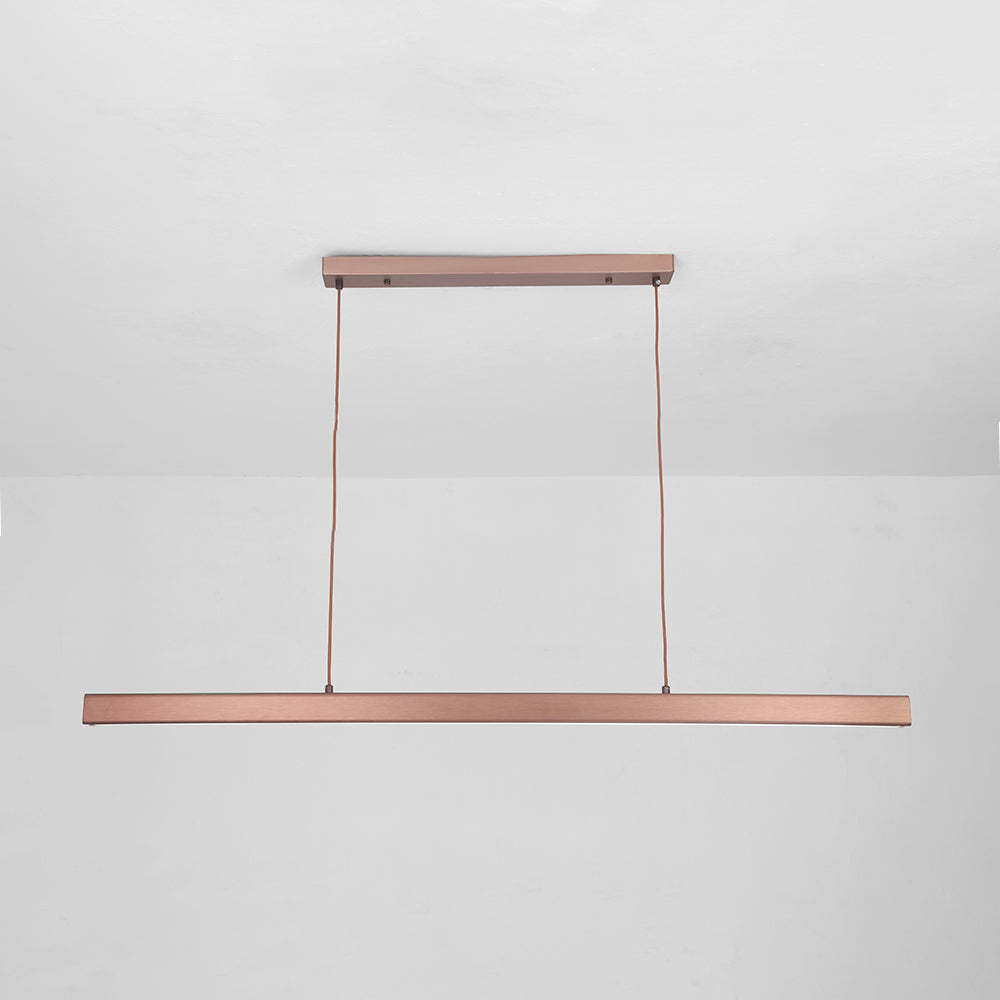 Elys LED Pendant Light Metal Linear Modern Dining Room Bedroom
