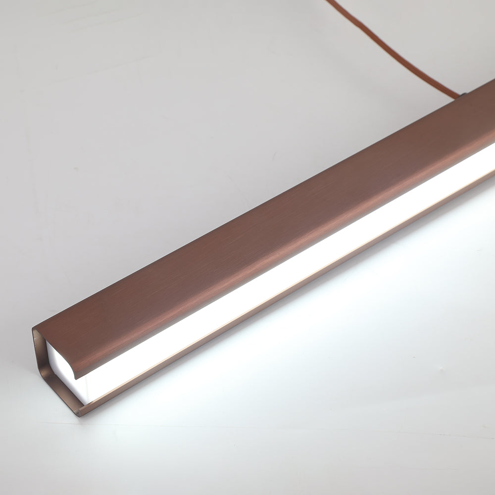Elys LED Pendant Light Metal Linear Modern Dining Room Bedroom